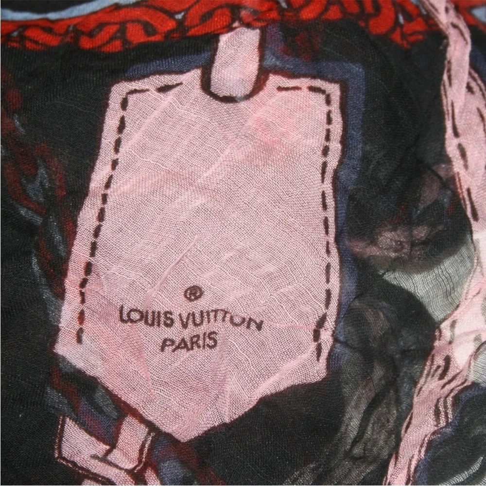 Louis Vuitton Handle Me Silk Scarf Stole - Picture 4 of 4